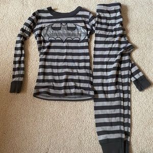 Hanna Andersson Batman Long John Pajamas 120(6-7)